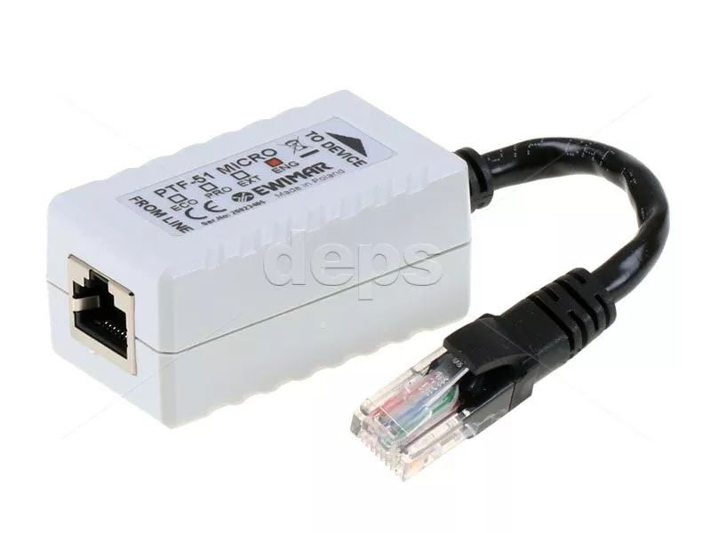 1 кан. FE грозозахист Ewimar PTF-51-ENG/POE/Micro