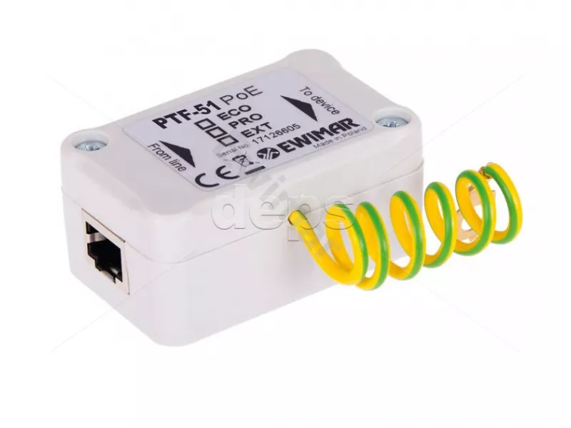1 кан. FE грозозащита Ewimar PTF-51-PRO/PoE