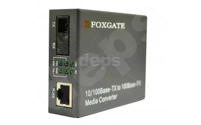 10/100Base-TX одноволоконні WDM 1310/1550 медіаконвертори EC-23521-1SM-1310nm-20
