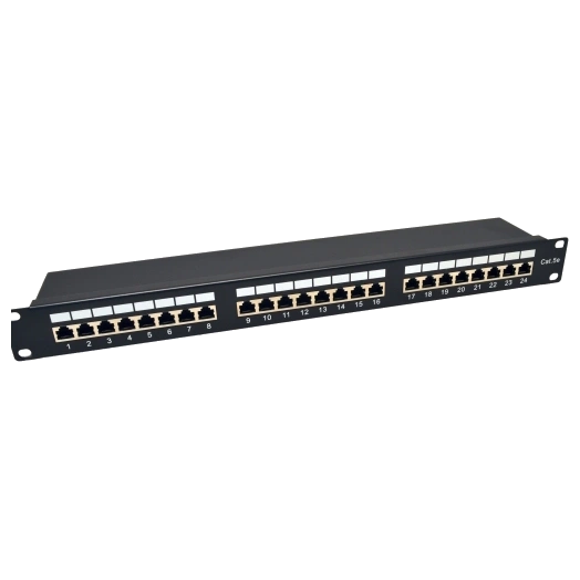 19″ 24xRJ-45 FTP кат. 5e