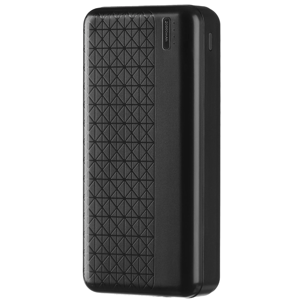 2E 20000mAh Geometry PD+QC 3.0 18W black