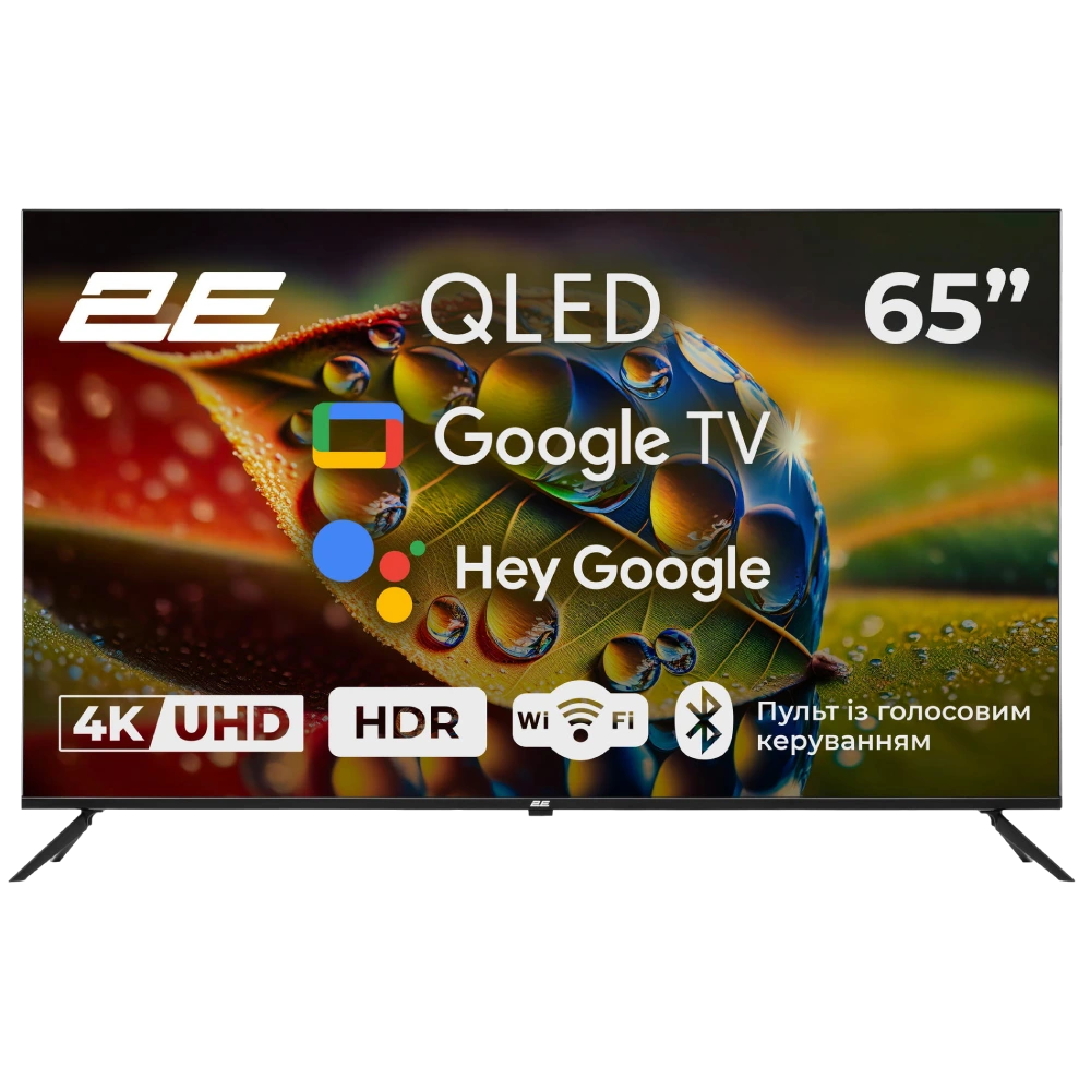 2E 65A77Q 65" дюймів 3840x2160 QLED Google TV