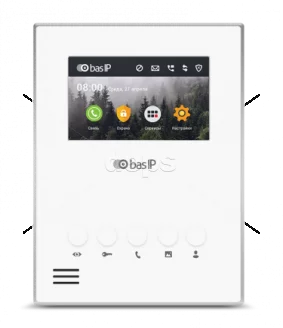 4.3" SIP-відеомофон Bas-IP AU-04LA AU-04LA White