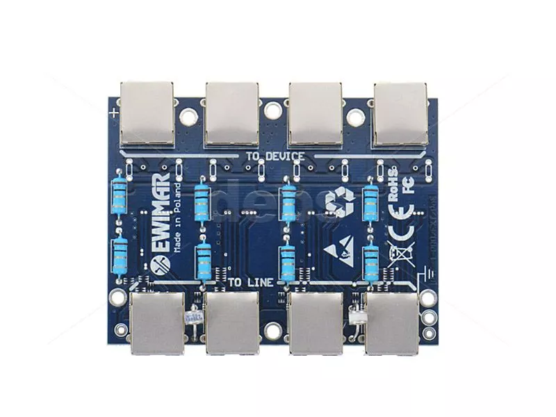 4-кан. FE грозозащита Ewimar PTF-4-ECO / PoE