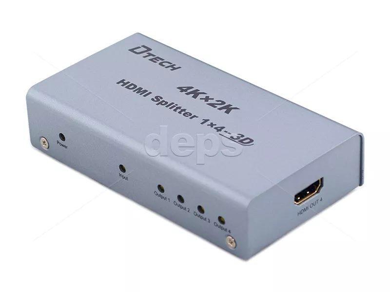 4К HDMI дільник 1x4