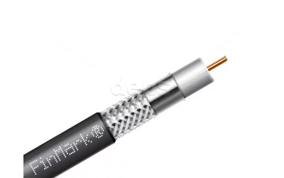 Абонентський коаксіальний кабель FinMark F5967BVcu F 5967BVcu black FinMark (чорний, 100м)