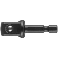 Адаптер для інструменту Neo Tools 1/4" Hex 1/2" квадрат, ударний, сталь S2 (56-556)