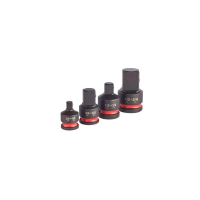 Адаптер для инструмента Milwaukee для головок 1/2" - 3/4", 1/2" - 3/8", 3/8" - 1/2", 3/8" - 1/4" (4932480356)