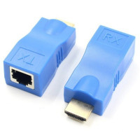 Адаптер HDMI extender passive 30m RJ45 1080P Extradigital (KBH1754)