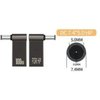 Адаптер PD 100W USB Type-C Female to DC Male Jack 7.4x5.0 mm HP ST-Lab (PD100W-7.4x5.0mm-HP)
