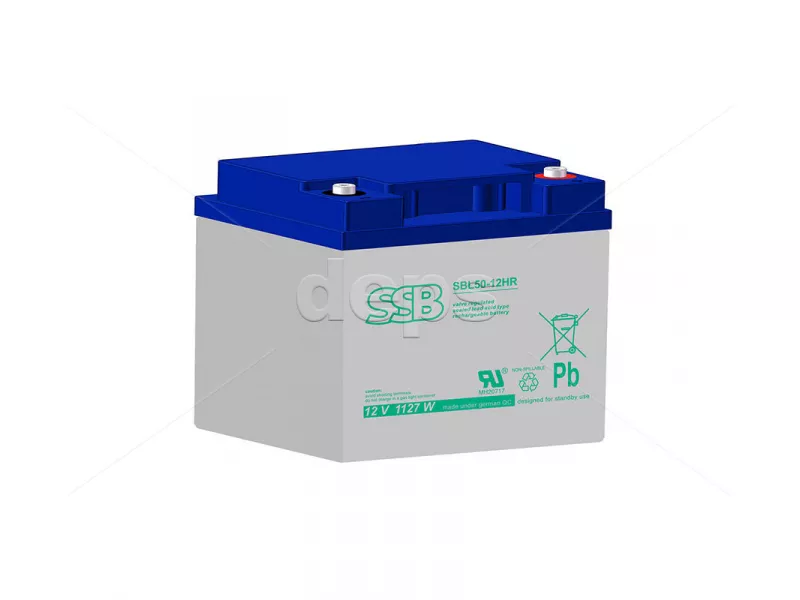 AGM cвинцево-кислотний акумулятор SSB SBL 50-12HR (12V 40.3Ah)