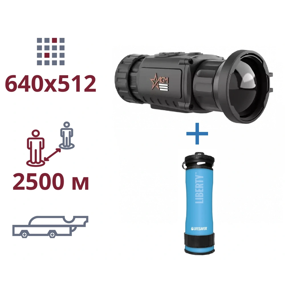 AGM Rattler TC50-640 + LifeSaver Liberty Blue
