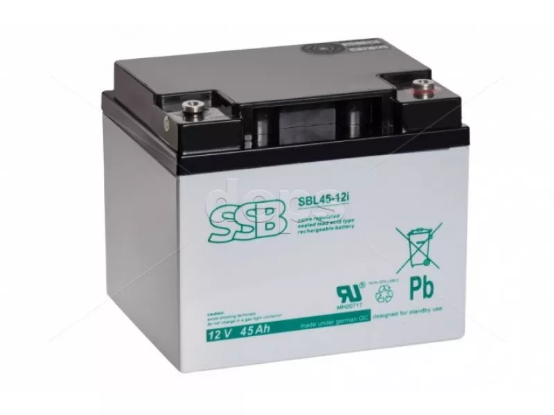 AGM свинцово-кислотный аккумулятор SSB SBL 45-12I (12V 45Ah)