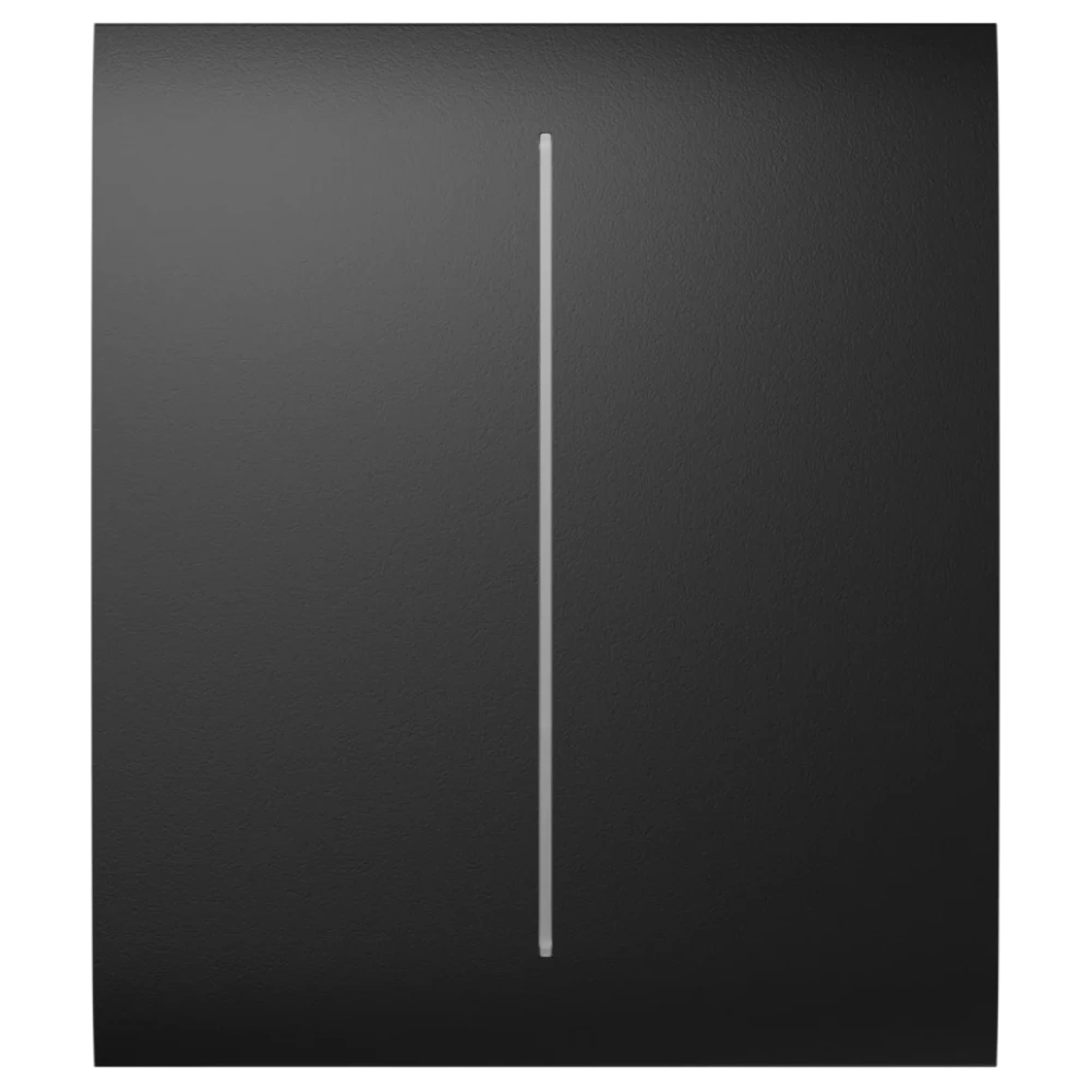 Ajax CenterButton (2-gang) black
