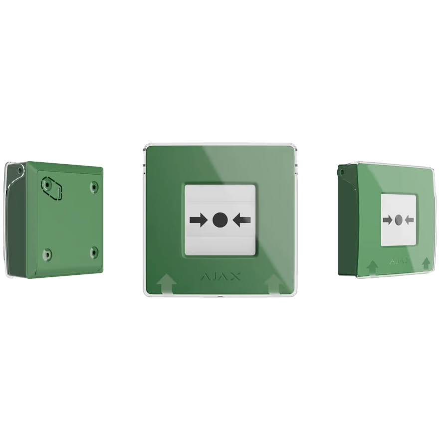 Ajax Manual Call Point (Green) ручний бездротовий