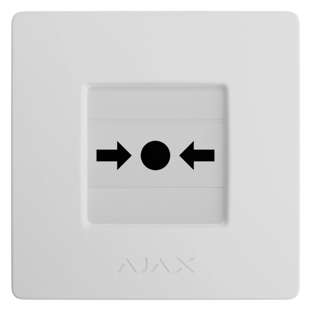 Ajax Manual Call Point (White) (8EU) ASP ручний бездротовий