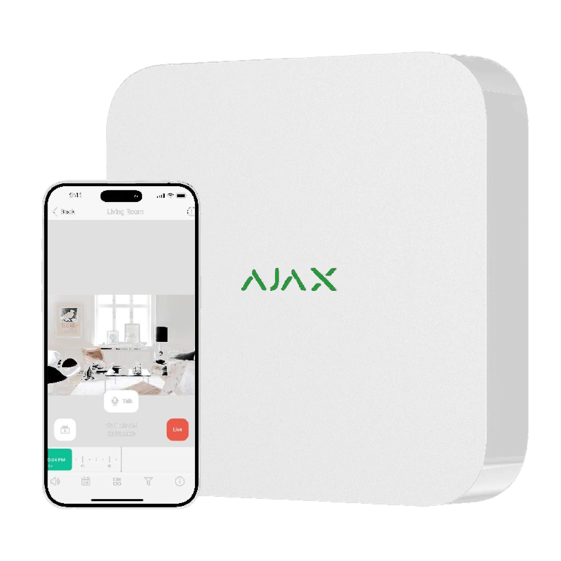 Ajax NVR (16ch) (8EU) white