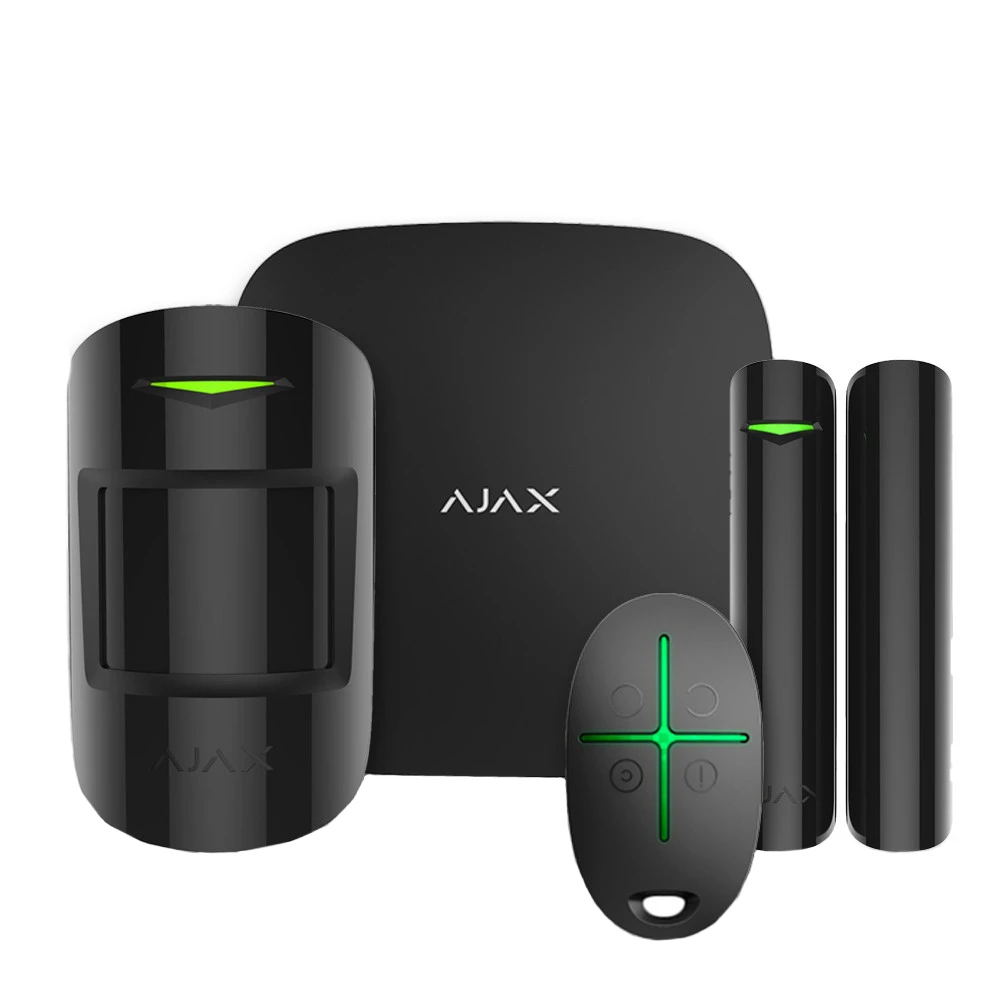 Ajax StarterKit 2 (8EU) black охоронної сигналізації