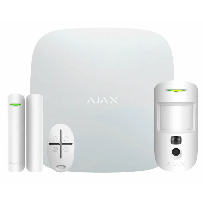 Ajax StarterKit Cam HDR white охоронної сигналізації