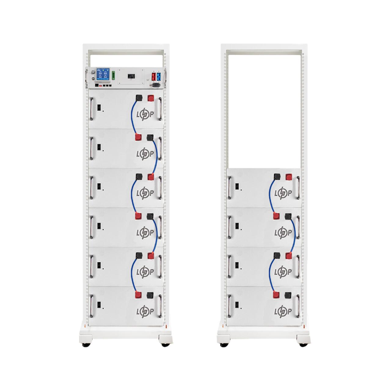 Аккумулятор LP LiFePO4 Battery HVM 512V 150Ah (76800 Wh) BMS 125А AB Lrack white