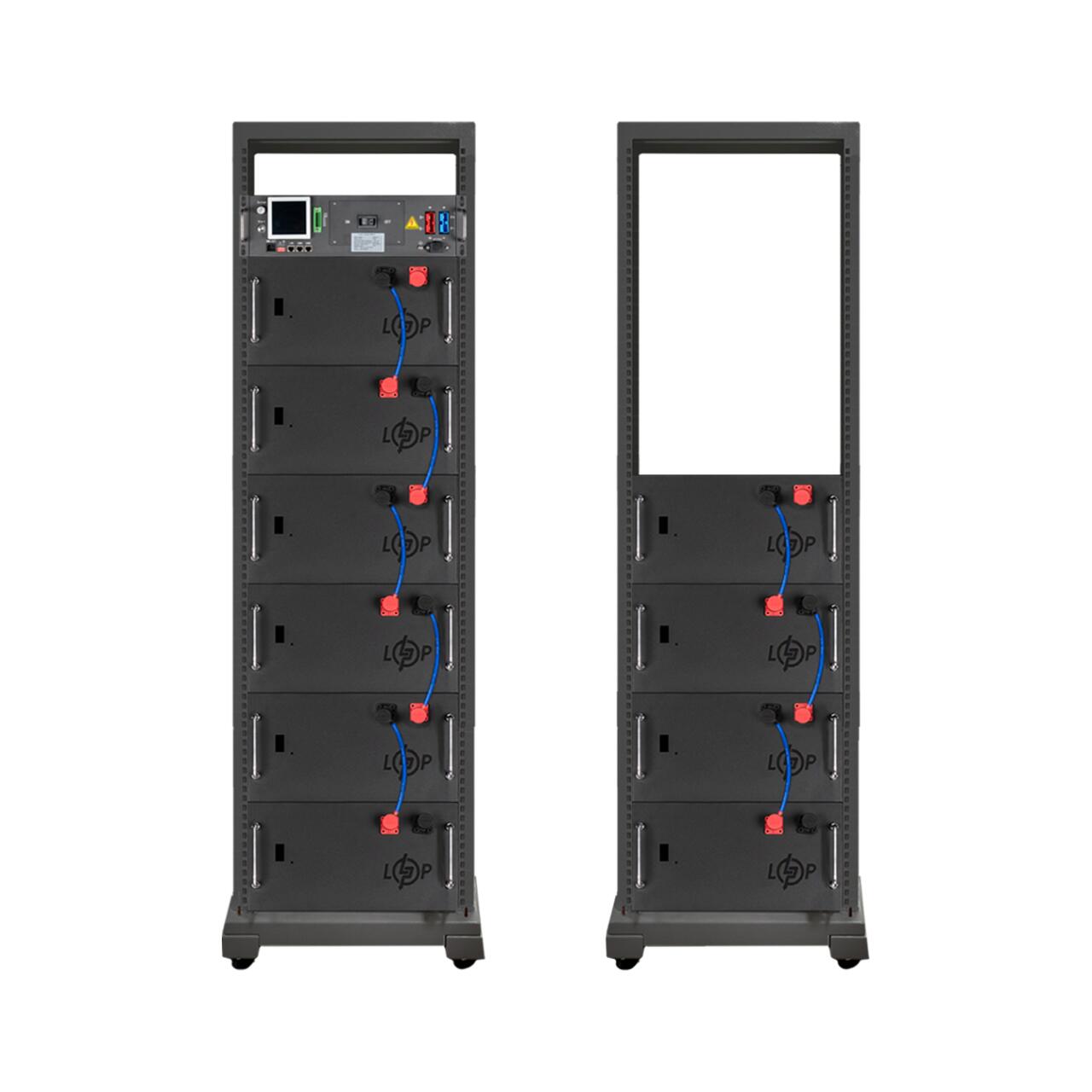 Аккумулятор LP LiFePO4 Battery HVM 512V 150Ah (76800 Wh) BMS 125А AB Lrack black