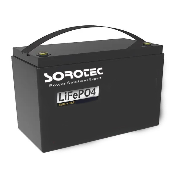 Аккумуляторная батарея (АКБ) Sorotec LiFePO4 12.8V/100Ah 1280Wh