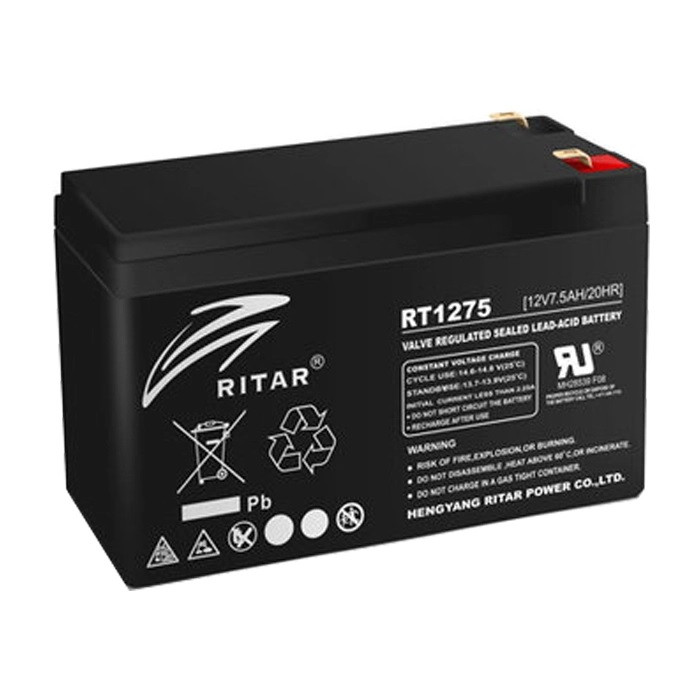 Аккумуляторная батарея Ritar RT1275 12В/7,5Ач