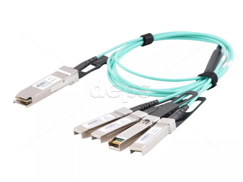 Активний оптичний кабель прямого підключення Foxgate DAC/AOC  40G QSFP+ - 4x10G SFP+ QSFP+/4*SFP+ AOC-1m