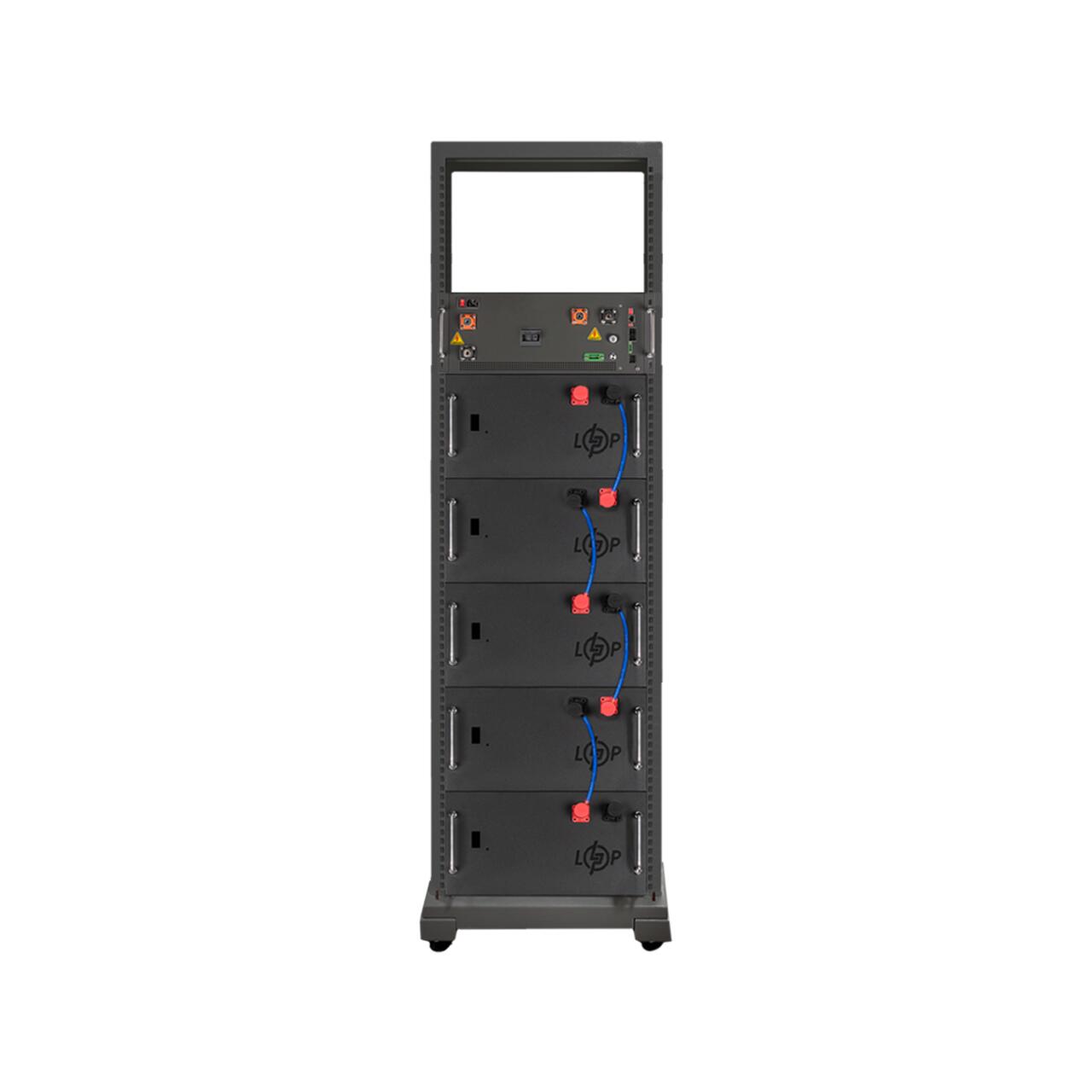 Акумулятор LP LiFePO4 Battery HVM 256V 230Ah (58880 Wh) BMS 125А AB Lrack white