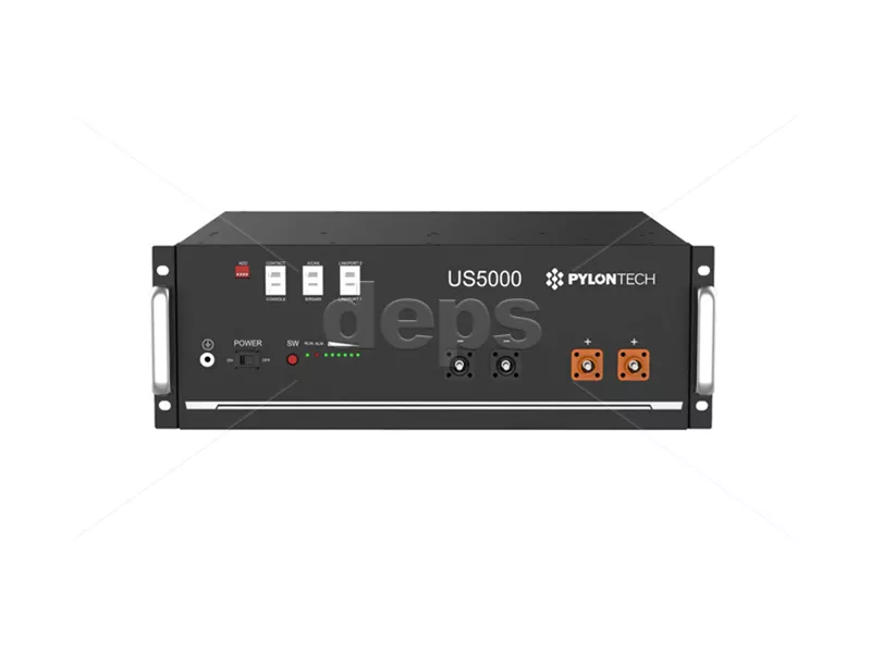 Акумуляторный блок Pylontech US5000 (LV/48V/100Ah/4.8kWh/LifePO4) US5000 (4.8kWh 48V LiFePO4)