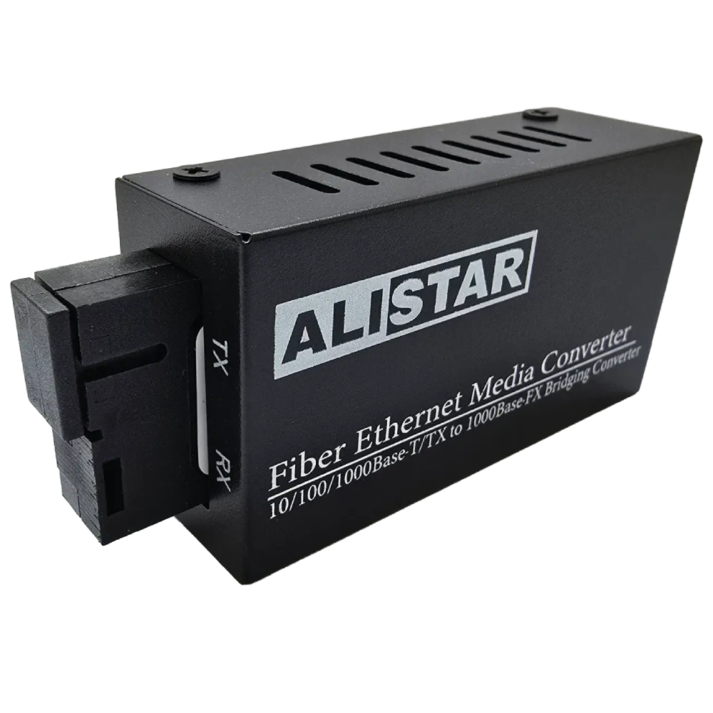 Alistar 10/100/1000BASE-T 1000BASE-LX 1SM WDM SC 20KM TX1310/RX1550nm