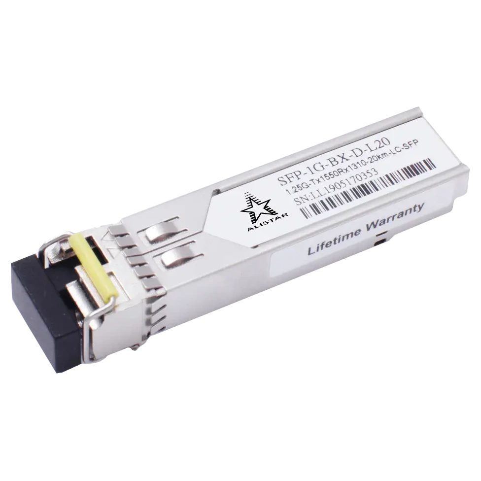 ALISTAR SFP-1G-BX-D-L20 SFP 1G 1SM WDM LC 20KM TX1550/RX1310nm DDM