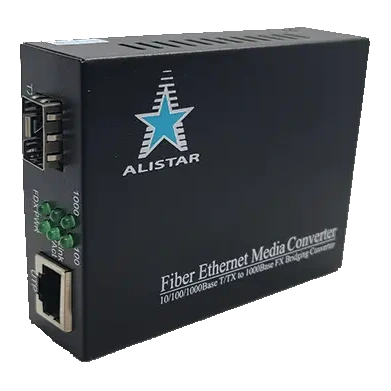ALISTAR X1S 1G 10/100/1000BASE-T RJ-45 - SFP Slot 1000Base-SX/LX External Power Supply