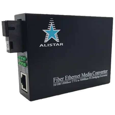 ALISTAR X5G 1G 10/100/1000BASE-T RJ-45 - 1000BASE-LX 1SM WDM SC 20KM TX1550/RX1310nm