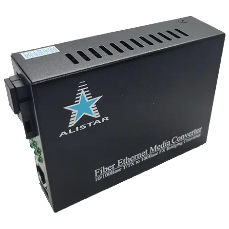 ALISTAR X5S 100M 10/100BASE-T RJ-45 - 100BASE-FX 1SM WDM SC 20KM TX1550/RX1310nm