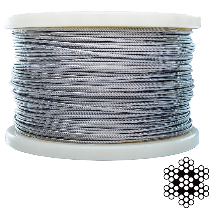 APRO 3 мм DIN 3055 (6х7+1х7) А2 200 м