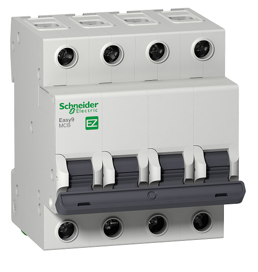 Автоматичний вимикач Schneider Electric Easy9 4P C=63A (EZ9F34463)