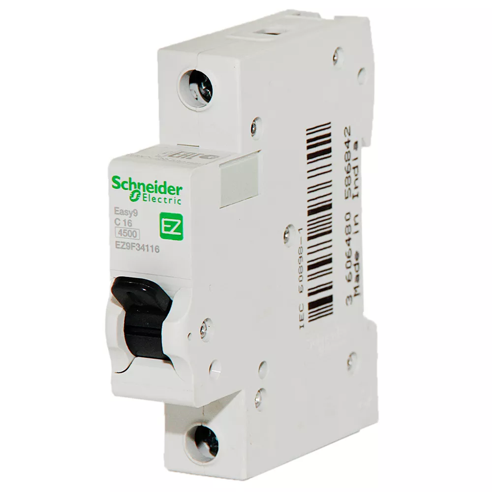 Автоматичний вимикач Schneider Electric Easy9 EZ9 1P C=16A (EZ9F34116)