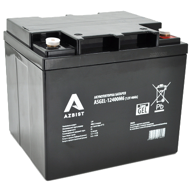 AZBIST Super GEL ASGEL-12400M6 12V 40Ah