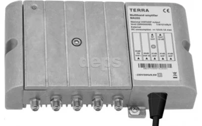 Багатовходові підсилювачі великої потужності TERRA MA201, MA202, MA203 TERRA MA203