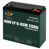 Батарея до ДБЖ LogicPower 12V 20Ah LP-6-DZM-20 (5438)
