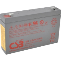 Батарея к ИБП CSB HRL634WF2FR 6V 9Ah (HRL634WF2FR)