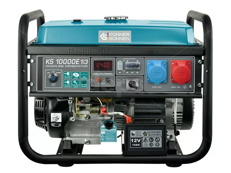 Бензиновий генератор Konner&Sohnen KS 10000E 1/3