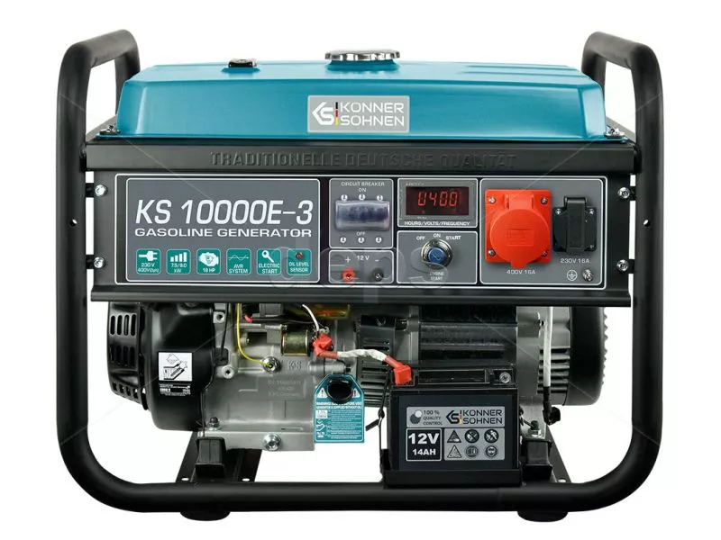 Бензиновий генератор Konner&Sohnen KS 10000E-3