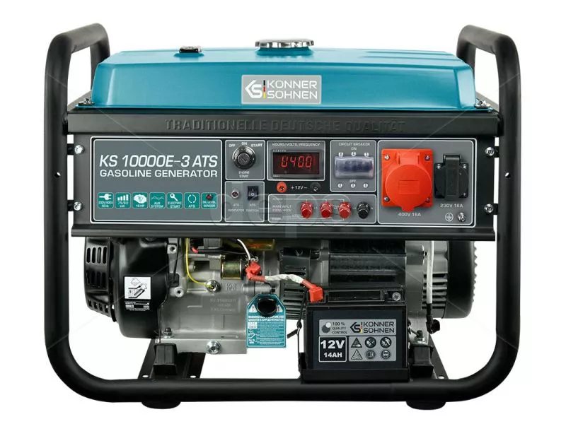 Бензиновий генератор Konner&Sohnen KS 10000E-3 ATS
