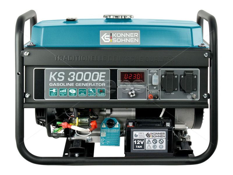 Бензиновий генератор Konner&Sohnen KS 3000E