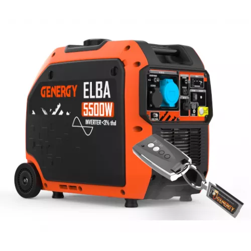 Бензиновий інверторний генератор GENERGY ELBA RC 5500W