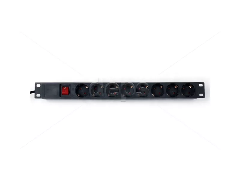 Блок мережевих розеток Crosver PDU19-8E-LSP