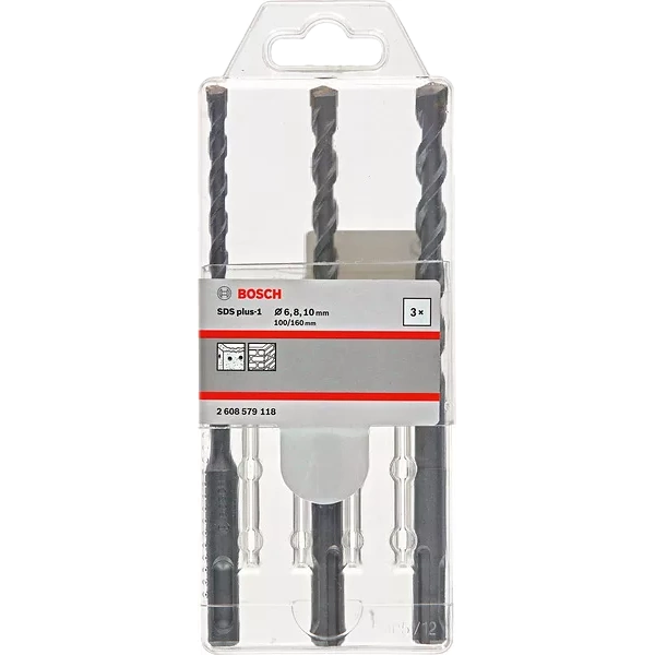 Bosch SDS plus-1 6/8/10x160мм