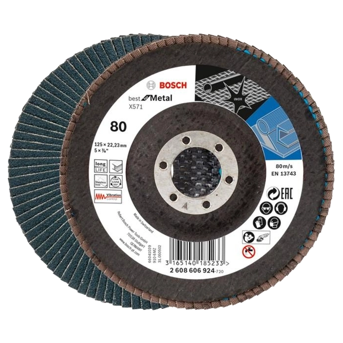 Bosch X571 125 мм K80 (2608606924)